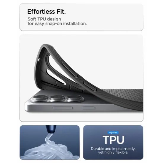 Spigen Liquid Air, Samsung Galaxy S26 Ultra, černý