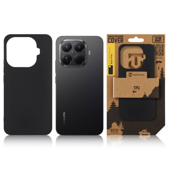 Tactical TPU θήκη για Xiaomi 15T Pro, μαύρη