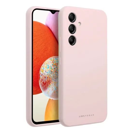 Roar Cloud-Skin, Samsung Galaxy A14 4G / A14 5G, svetlo ružový