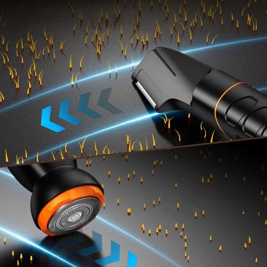 MAXGROOM LK-892 Πολυλειτουργική κουρευτική μηχανή με εναλλάξιμα εξαρτήματα, μαύρη