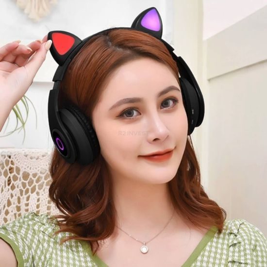 Bluetooth sluchátka B39, růžová