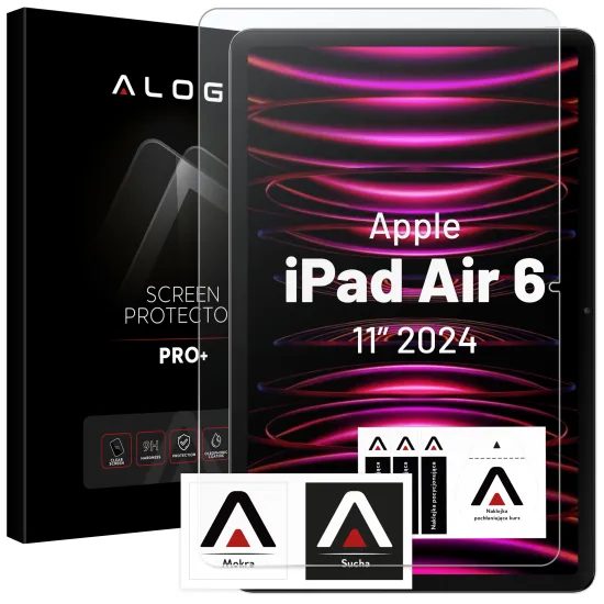 Sticlă securizată Alogy, iPad Air 6 11" (2024)