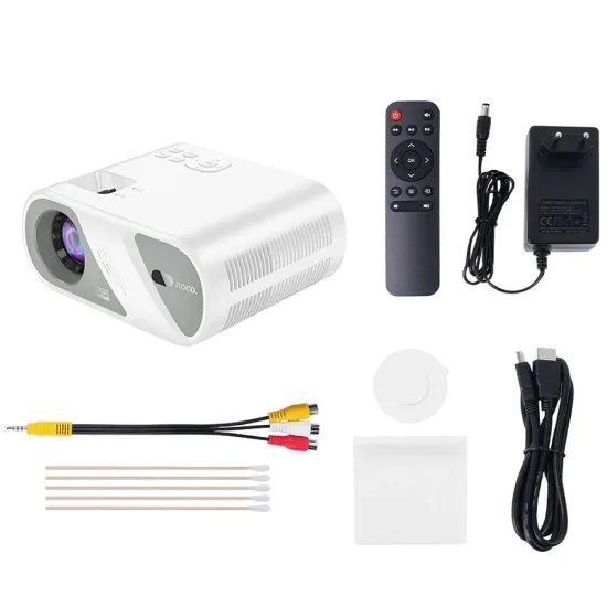 Hoco Bluetooth Wi-Fi projektor 720P DT1, biely
