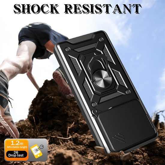 JP CamShield, Xiaomi Redmi Note 14 4G, fekete