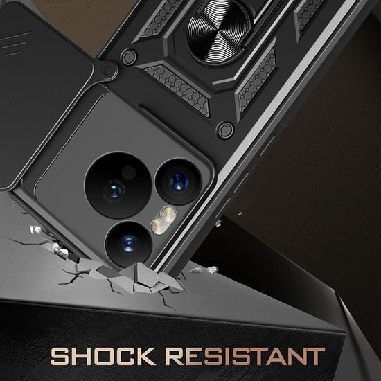 Techsuit CamShield, Xiaomi Redmi Note 14 5G, μαύρο