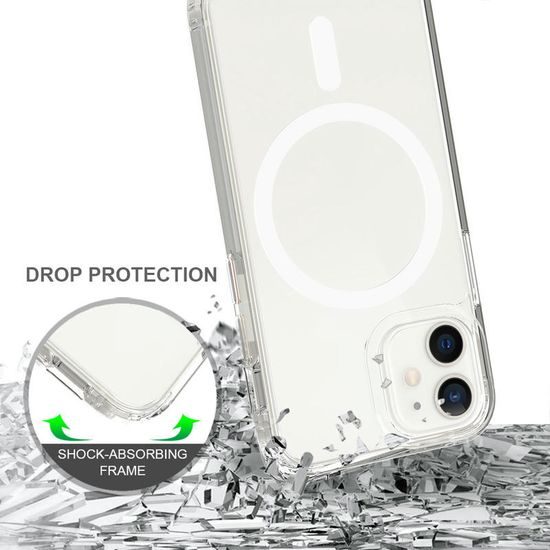 Διάφανη θήκη MagSafe, iPhone 13 Mini, διαφανής