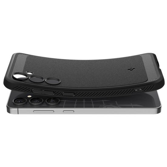Spigen Rugged Armor, Samsung Galaxy S24 FE, fekete