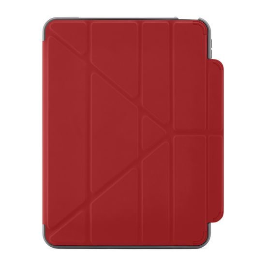 Pipetto Origami Pencil Shield, Apple iPad 10.9 2022 / iPad 11 2025, σκούρο κόκκινο