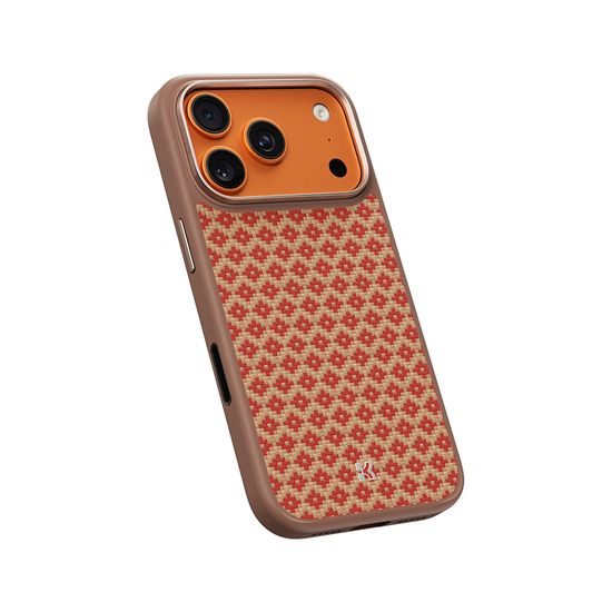 Benks Magnetic Armor Pro Armor Grid Kevlar etui Metal Frame, iPhone 17 Pro, oranžen