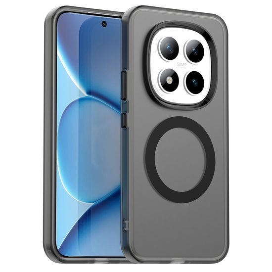 Techsuit CandyCase MagSafe, Xiaomi Redmi Note 15 Pro Plus 5G / Poco M8 Pro 5G, μαύρο