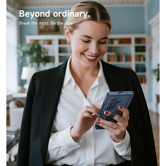 Suritch 360° Kickstand obal Samsung Galaxy Z Fold 7, modrý