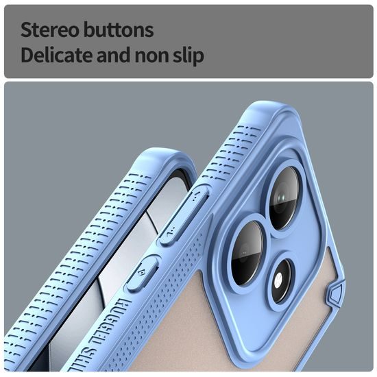 Θήκη ArmorShield Hybrid, Xiaomi Redmi Note 14 5G, μπλε