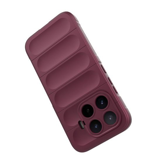 Magic Shield Hoesje voor Xiaomi 17T - Schokbestendig - Wijnrood