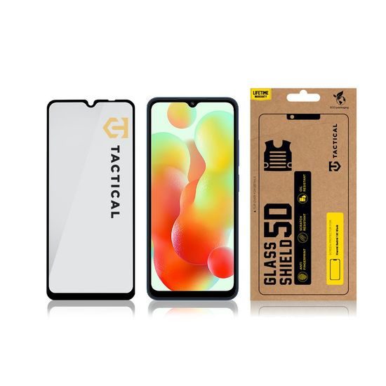 Tactical Glass Shield 5D προστατευτικό γυαλί για Xiaomi Redmi 12C, μαύρο