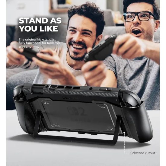 Dexnor etui, Nintendo Switch 2, czarne