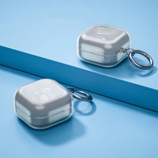 Tech-Protect FlexAir калъф, Samsung Galaxy Buds 4 / 4 Pro, прозрачен