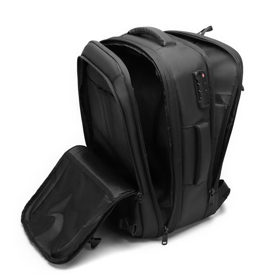 JP Batoh B23 s vákuovým kompresným vakom, 48*31*22~27 cm, čierny