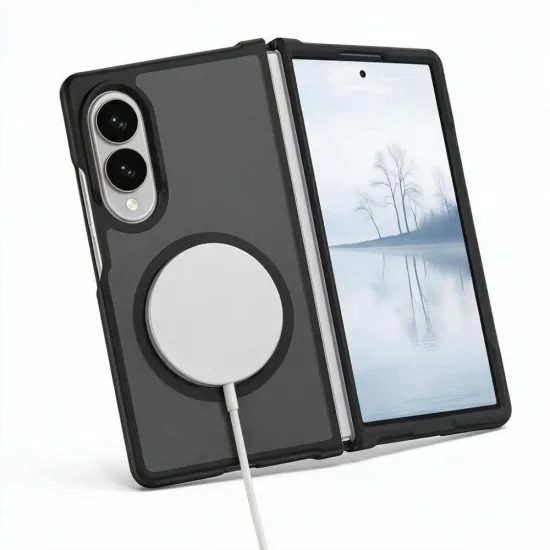 Tech-Protect MagMat MagSafe, Samsung Galaxy Z Fold 8, crna mat