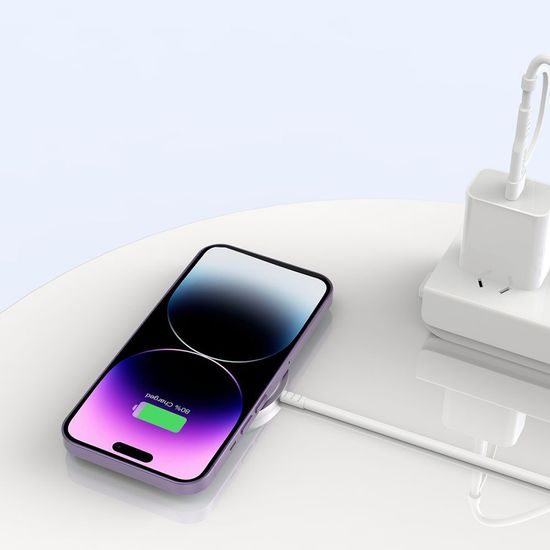 Tech-Protect QI15W-A44 Magnetická bezdrátová nabíječka MagSafe, tmavě modrá