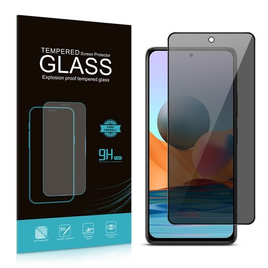 Privacy 5D Tvrzené sklo, Xiaomi Redmi Note 10 Pro