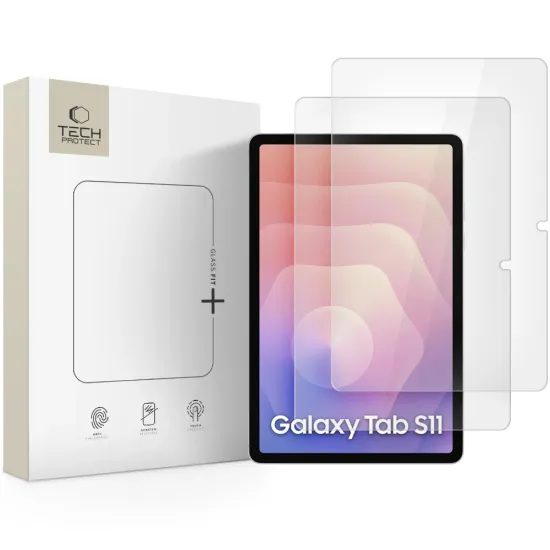 Tech-Protect Σκληρυμένο γυαλί Glass Fit+, Galaxy Tab S11 11.0, 2 τεμάχια