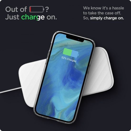 Spigen Ultra hybrid ovitek za mobilni telefon, iPhone 12 / 12 Pro, prozoren