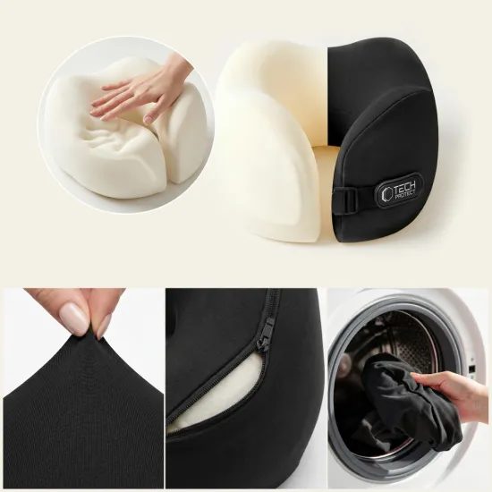 Tech-Protect ComfortRest reisipadja kaelatugi – must