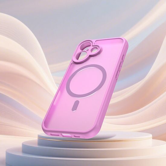 Techsuit HaloFrost II MagSafe, iPhone 17, ροζ