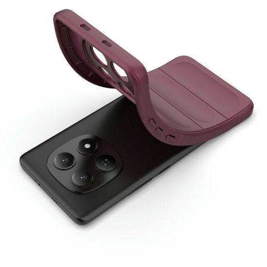 Θήκη Wency Magic Shield, Xiaomi Redmi Note 15 4G, μπορντό