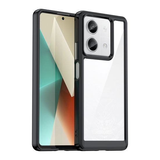 Outer Space Case maska, Xiaomi Redmi Note 13 Pro Plus, crni