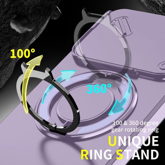 Θήκη Camslide Stand, Xiaomi 15T Pro, μωβ