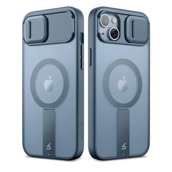 Husă Suritch MagSafe Shockproof, iPhone 13 / 14, albastră