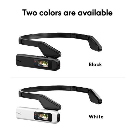 S111 action cam indossabile da testa (POV), nera