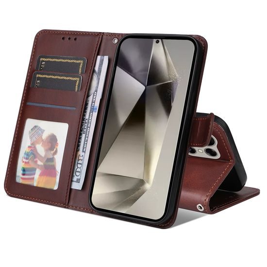 Μαγνητική Θήκη, Samsung Galaxy S25 Ultra, καφέ