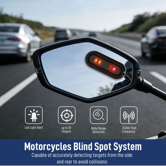 MotoGuard BSD Pro Radar mrtvog kuta za motocikle