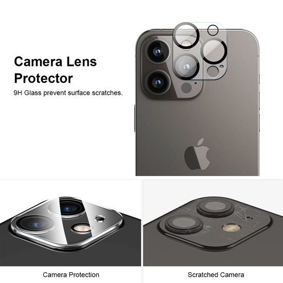 JP Full Pack Szkła Hartowane, 2x 3D szkło z aplikatorem + 2x szkło na obiektyw, iPhone 16 Pro Max