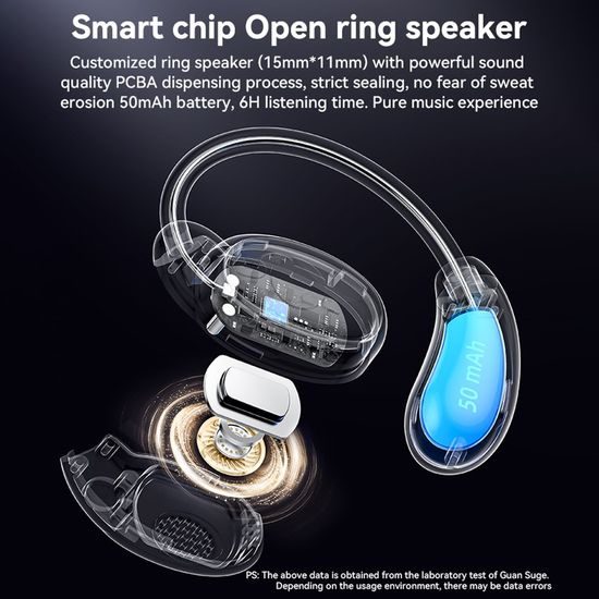 Yesido Ασύρματα Ακουστικά (YSP19 BL), μαύρα