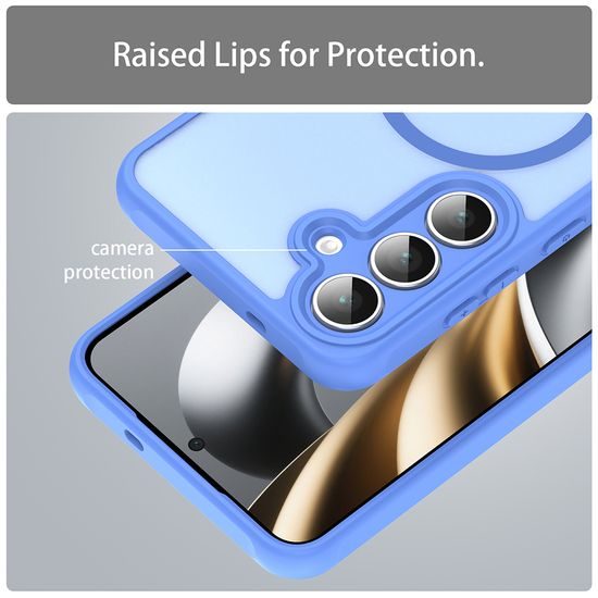 Techsuit HaloFrost II MagSafe, Samsung Galaxy S25 Ultra, ανοιχτό μπλε