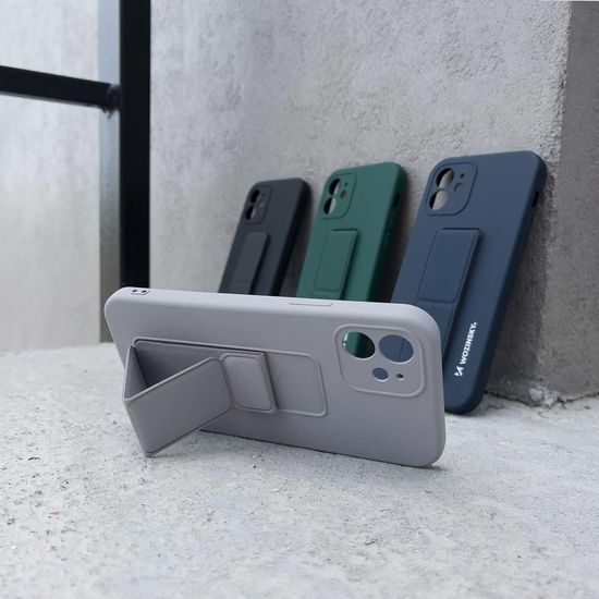 Wozinsky Kickstand kryt, iPhone 11, šedý