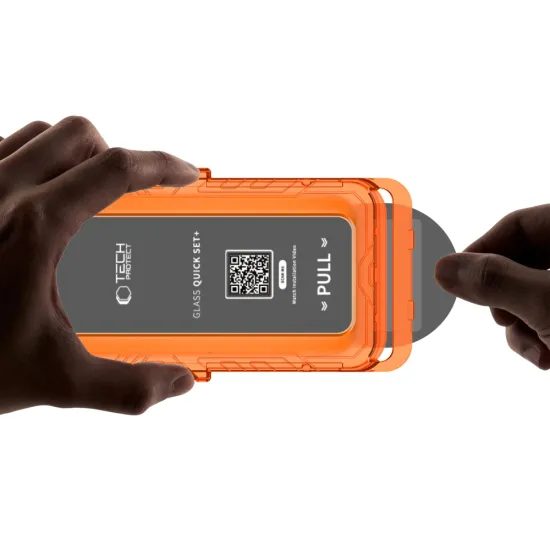 Tech-Protect Quick Set+ Panzerglas für iPhone 17 Pro Max / 18 Pro Max - Gehärtetes Displayschutzglas mit Montagerahmen - 2 Stück - Schwarz