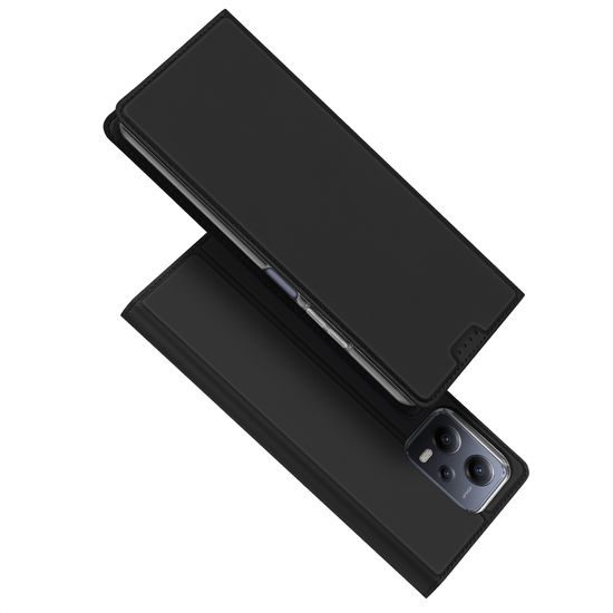 Dux Ducis Skin Pro, knižkové púzdro, Xiaomi Redmi Note 12 Pro+, čierne