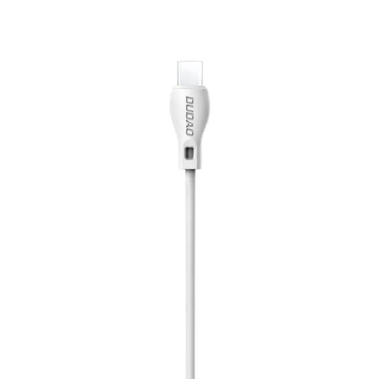 Καλώδιο Dudao USB - USB-C, 2,1A, 1μ, λευκό