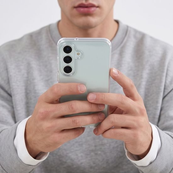 Tech-Protect Flexair Hybrid Samsung Galaxy S26 FE ümbris – läbipaistev