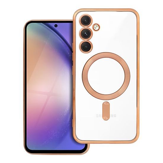 Electro Mag Cover με MagSafe, Samsung Galaxy A54, χρυσό