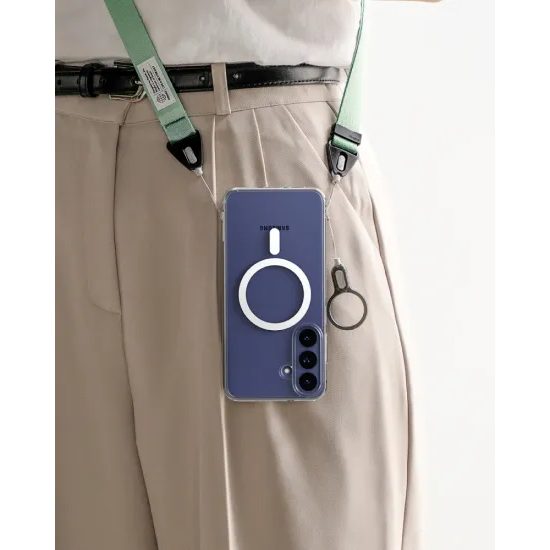 Ringke Fusion Magnetic MagSafe θήκη, Samsung Galaxy S26 FE, διάφανη