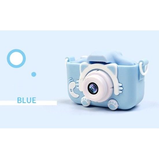 Digitálny fotoaparát pre deti X5, Cat blue