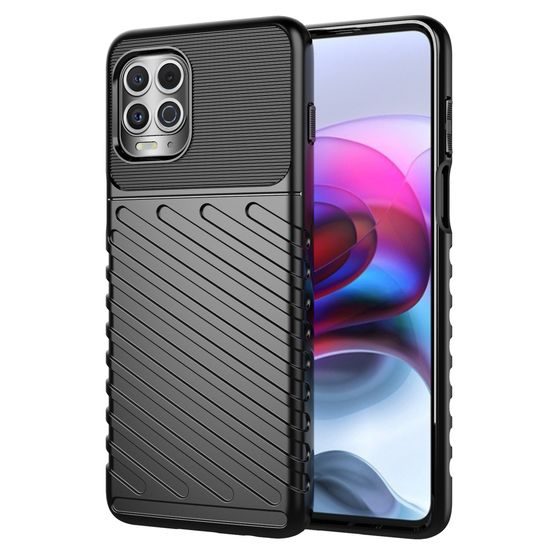 Thunder maska, Motorola Moto G100 / Edge S, crna