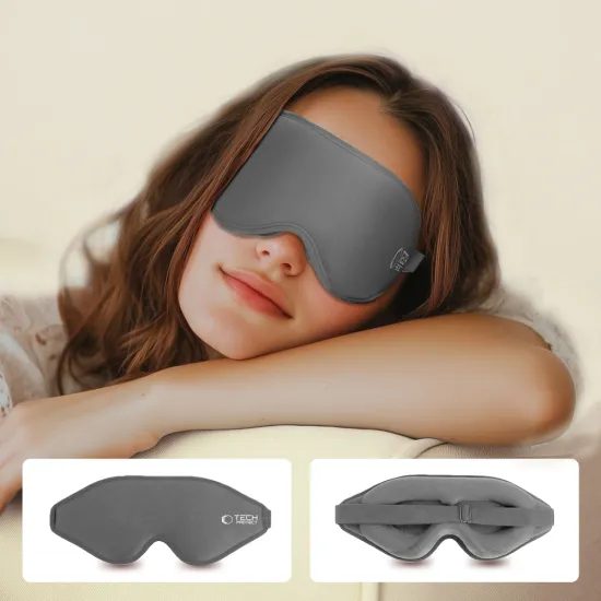 Miego kaukė Tech-Protect Eyeshade Sleep – pilka