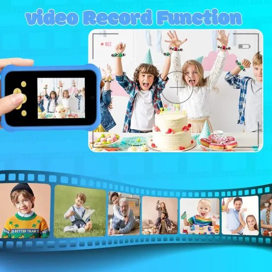 Έξυπνο τηλέφωνο για παιδιά με d-pad, παιχνίδια, MP3, διπλή κάμερα, ροζ