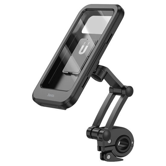 Hoco Rider CA101 Suport de bicicletă pentru telefoane 4,5" - 7", IPX4, reglabil, negru